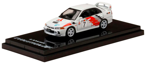 1/64 Hobby Japan Mitsubishi Lancer GSR Evo IV Gr.A Rally Scotia White- Japan Figure Store - #1 Bring To You The Best Japanese Goods