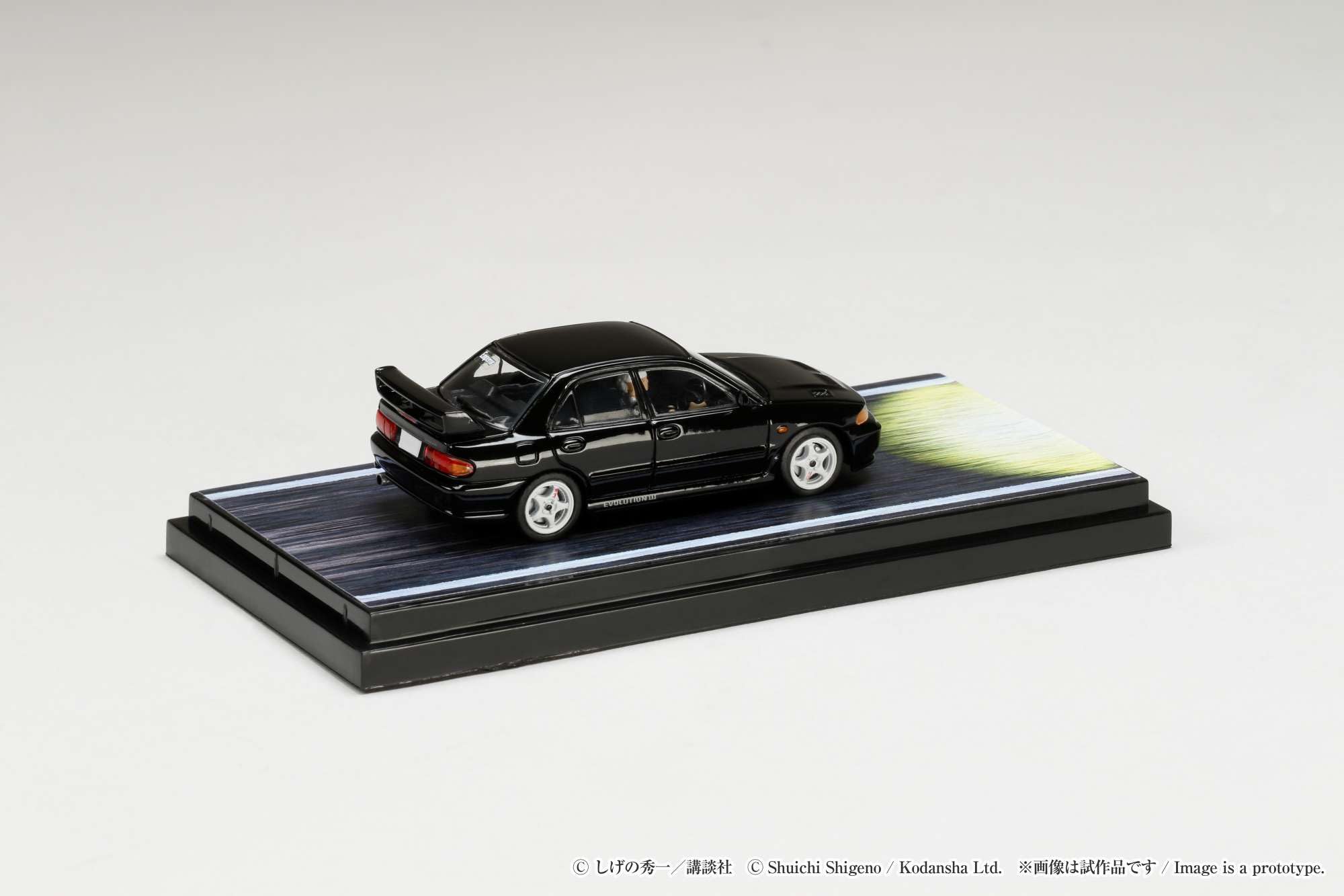 1/64 Hobby Japan Mitsubishi Lancer Evo III/Initial D Ryosuke Takahashi & Kyoichi Sudo- Japan Figure Store - #1 Bring To You The Best Japanese Goods