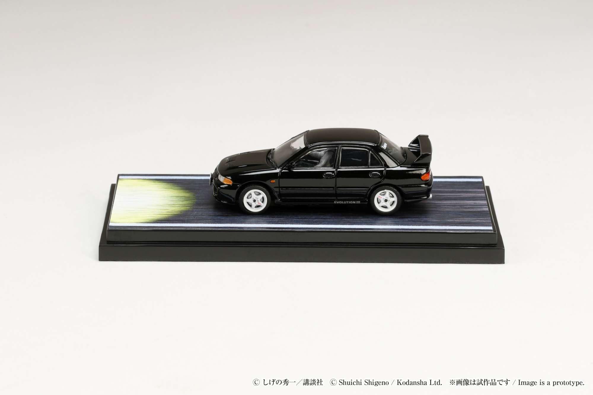1/64 Hobby Japan Mitsubishi Lancer Evo III/Initial D Ryosuke Takahashi & Kyoichi Sudo- Japan Figure Store - #1 Bring To You The Best Japanese Goods