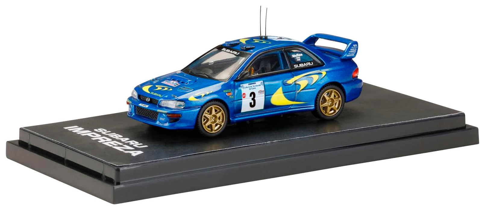 1/64 Hobby Japan Subaru Impreza WRC 1997#3 Tour De Corse Winner- Japan Figure Store - #1 Bring To You The Best Japanese Goods