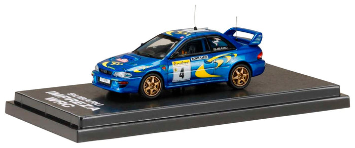 1/64 Hobby Japan Subaru Impreza Wrc 1997#4 Monte Carlo Winner- Japan Figure Store - #1 Bring To You The Best Japanese Goods