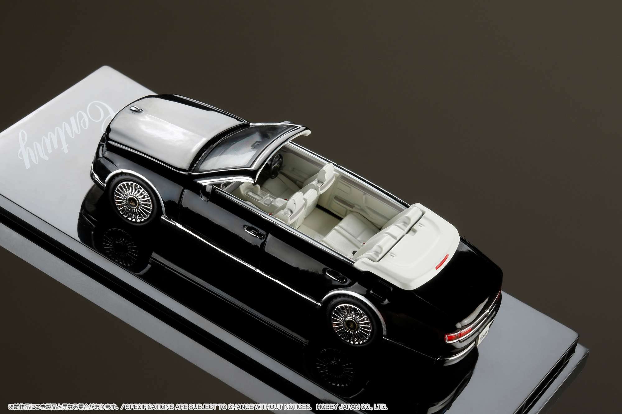 Toyota Century 1/64 Convertible Black Hobby Japan- Japan Figure Store - #1 Bring To You The Best Japanese Goods