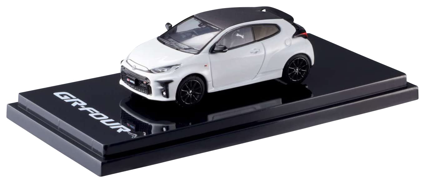 Toyota GR Yaris RZ 1/64 Hobby Japan Super White II- Japan Figure Store - #1 Bring To You The Best Japanese Goods