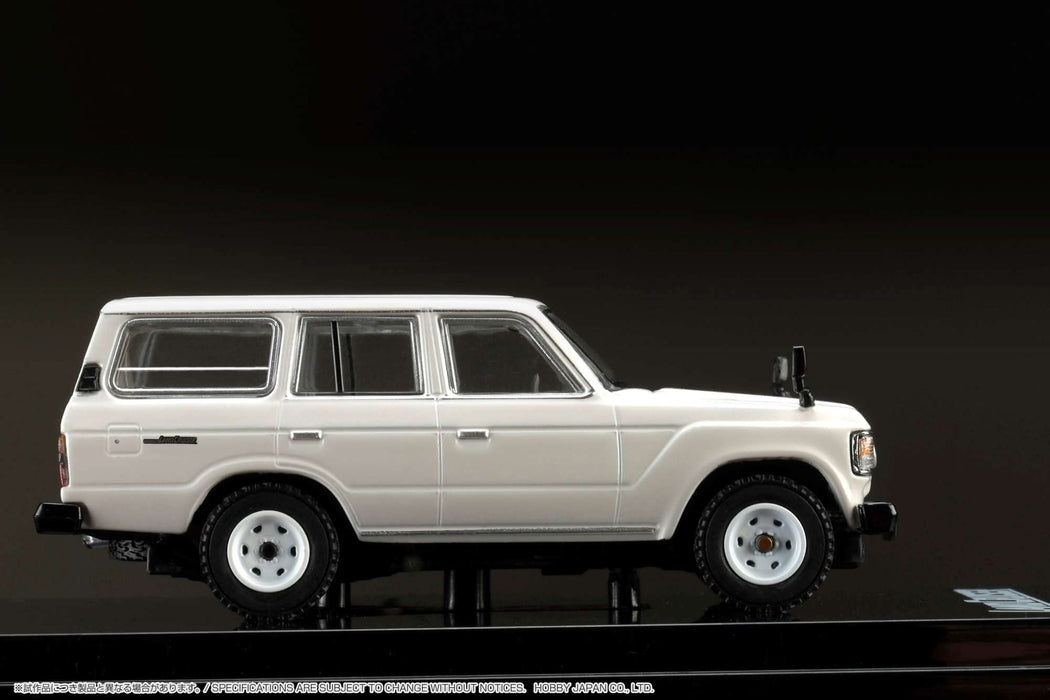 Toyota Land Cruiser 60 GX 1981 White 1/64 Hobby Japan- Japan Figure Store - #1 Bring To You The Best Japanese Goods