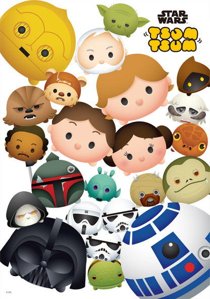 Tenyo 200pc Star Wars Tsum Tsum Jigsaw Puzzle 22.5x32cm- Japan Figure Store - #1 Bring To You The Best Japanese Goods