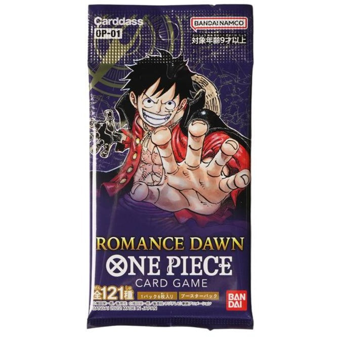 ONE PIECE Card Game Booster Box ROMANCE DAWN Single Pack- Japan Figure Store - #1 Bring To You The Best Japanese Goods