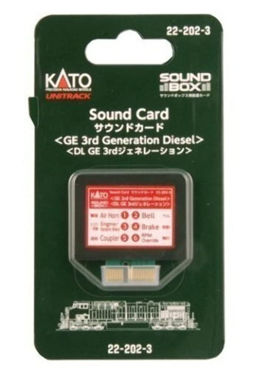 Kato Sound Card for 3rd Generation Diesel Locomotive Model 22-202-3- Japan Figure Store - #1 Bring To You The Best Japanese Goods