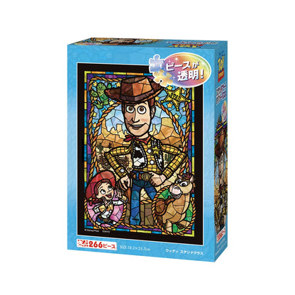TENYO Dsg266-976 Jigsaw Puzzle Disney Toy Story Woody Stained Art 266 S-Pieces- Japan Figure Store - #1 Bring To You The Best Japanese Goods