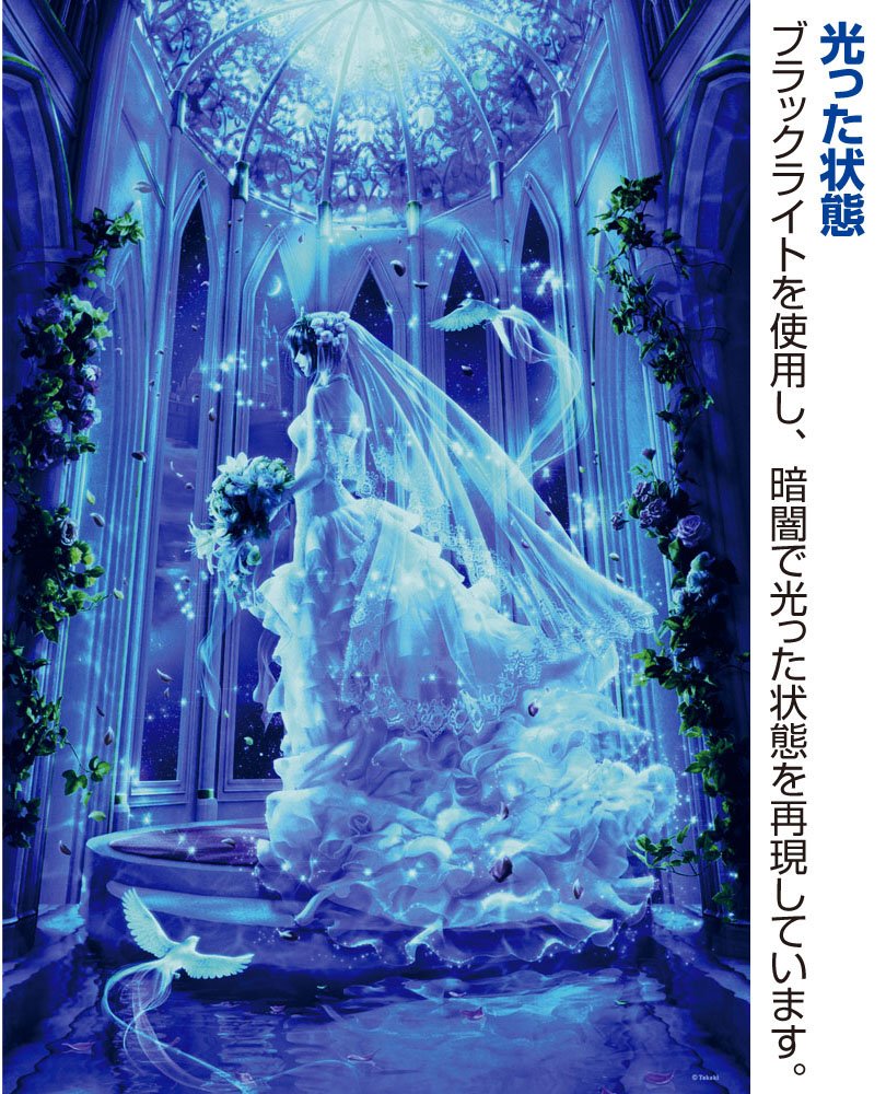 Beverly Jigsaw Puzzle 43-319 Glow In The Dark Eternity (300 Pieces) Jigsaw Puzzle- Japan Figure Store - #1 Bring To You The Best Japanese Goods