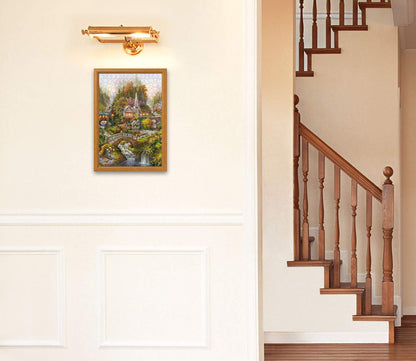 APPLEONE 300-351 Jigsaw Puzzle Hillside Sanctuary By Klaus Strubel 300 Pieces- Japan Figure Store - #1 Bring To You The Best Japanese Goods