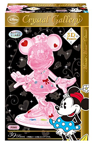 Hanayama 39 Piece Crystal Gallery Minnie Mouse Classic Pink Japan- Japan Figure Store - #1 Bring To You The Best Japanese Goods