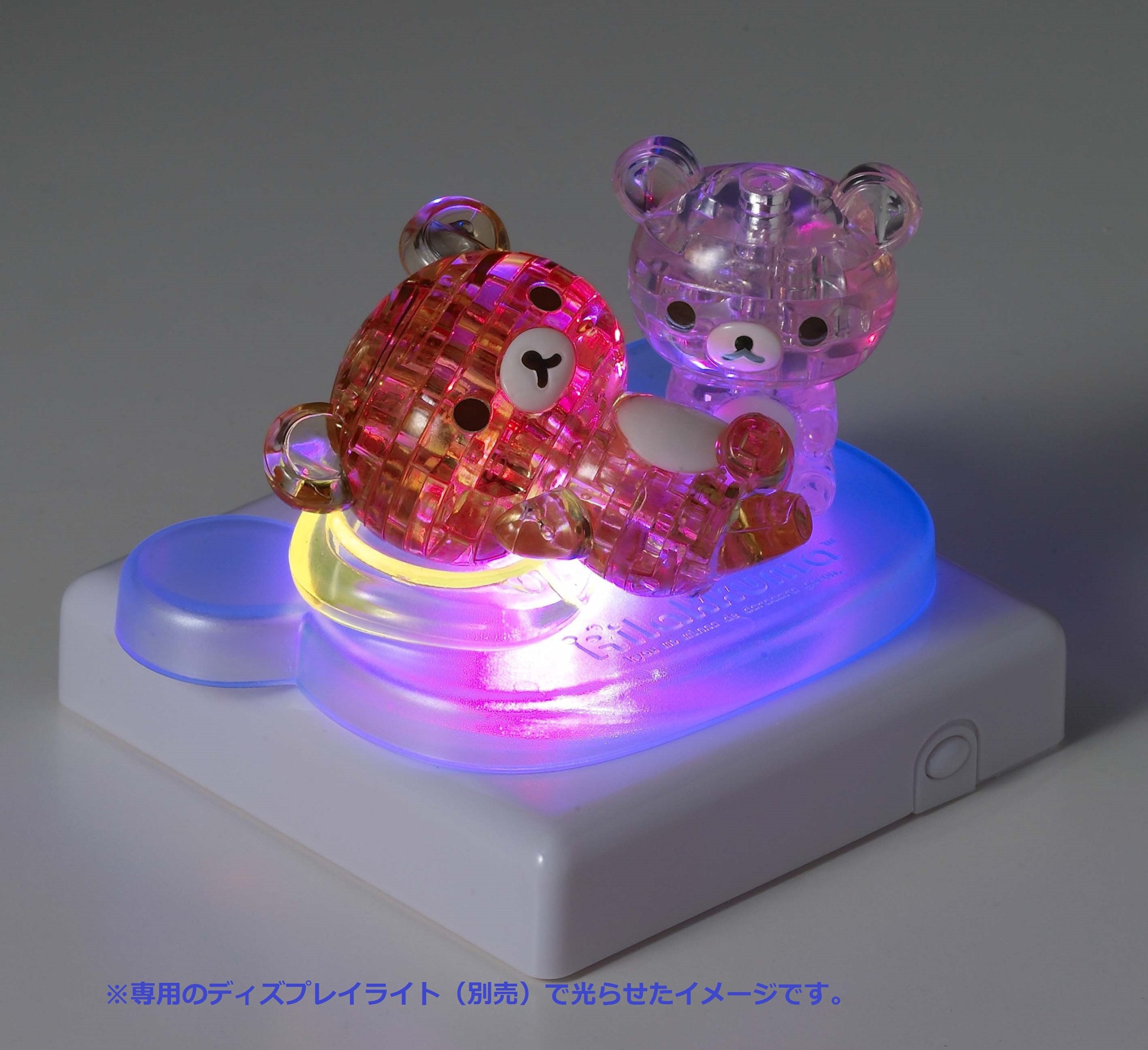Beverly Crystal 3D Puzzle 50212 Rilakkuma & Korilakkuma Crystal Jigsaw Puzzle- Japan Figure Store - #1 Bring To You The Best Japanese Goods