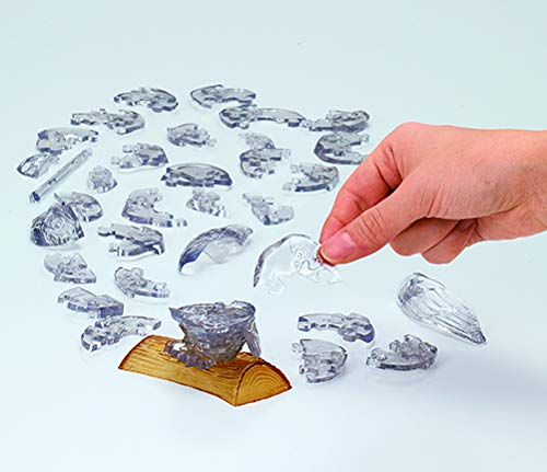 Beverly Crystal 3D Puzzle 486886 Owl Black Animal Crystal Puzzle 3D Jigsaw Puzzles- Japan Figure Store - #1 Bring To You The Best Japanese Goods