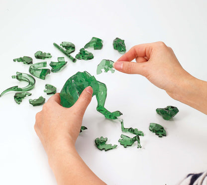 BEVERLY Crystal 3D Puzzle 486442 T-Rex Green- Japan Figure Store - #1 Bring To You The Best Japanese Goods