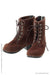 50 Collection Far224 [For 48/50Cm Dolls] 50 Lace-Up Suede Boots Dark Brown- Japan Figure Store - #1 Bring To You The Best Japanese Goods