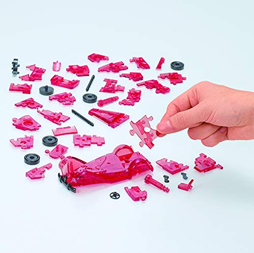 BEVERLY Crystal 3D Puzzle 486855 Red Classic Car- Japan Figure Store - #1 Bring To You The Best Japanese Goods
