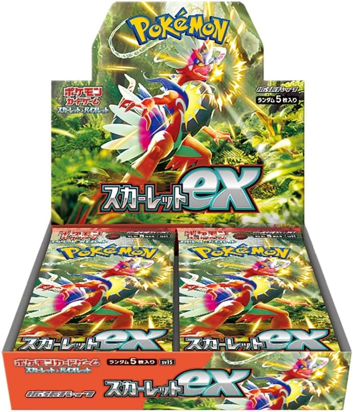 Pokemon Card Game Scarlet & Violet Expansion Pack Scarlet ex- Japan Figure Store - #1 Bring To You The Best Japanese Goods