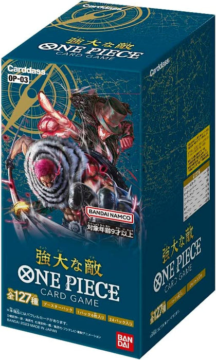 Bandai One Piece Card Game Mighty Enemy OP-03 Box Sealed- Japan Figure Store - #1 Bring To You The Best Japanese Goods