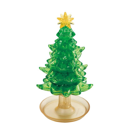 Beverly Crystal 3D Puzzle 50211 Crystal Tree Green 3D Christmas Trees Puzzle- Japan Figure Store - #1 Bring To You The Best Japanese Goods