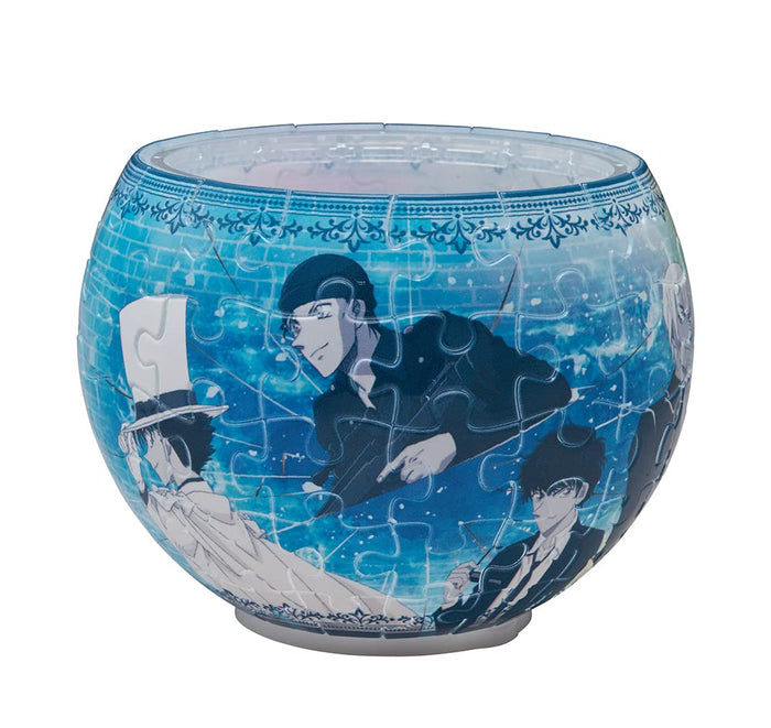 YANOMAN 2201-66 3D Led Lamp Shade Puzzle Detective Conan Case Closed Blue Truth 80 Pieces- Japan Figure Store - #1 Bring To You The Best Japanese Goods