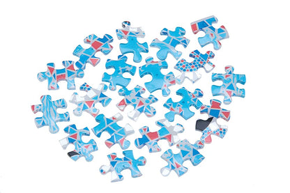 YANOMAN 2201-54 3D Led Lamp Shade Puzzle Disney Glass Mosaic The Little Mermaid Ariel 80 Pieces- Japan Figure Store - #1 Bring To You The Best Japanese Goods