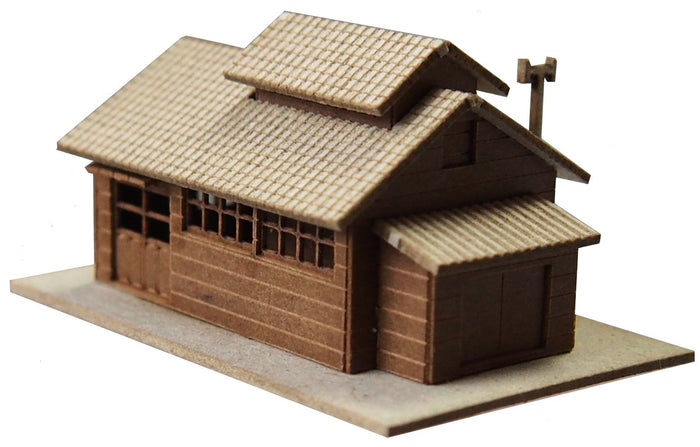 Advance Z Scale 0033 Engine Depot Bathroom (Paper Structure Kit)- Japan Figure Store - #1 Bring To You The Best Japanese Goods