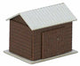 Advance Z Scale Small Warehouse 2pcs. Unassembled Kit