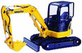 Agatsuma Diapet Dk-6104 1/32 Scale Komatsu Mini Excavator Pc50mr Gareo