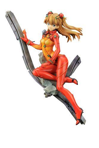 Alter Evangelion Shikinami Asuka Langley Test Plug Suit Ver 1/8 Pvc Figure