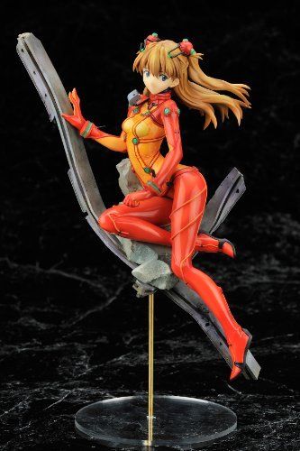 Alter Evangelion Shikinami Asuka Langley Test Plug Suit Ver 1/8 Pvc Figure