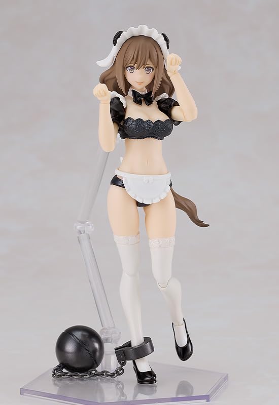 Max Factory Plamax GP07 Underwear Bare Girls Set - Ran and Jerry Maid Version- Japan Figure Store - #1 Bring To You The Best Japanese Goods