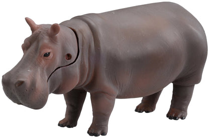 TAKARA TOMY As-06 Animal Adventure Hippopotamus Figure- Japan Figure Store - #1 Bring To You The Best Japanese Goods