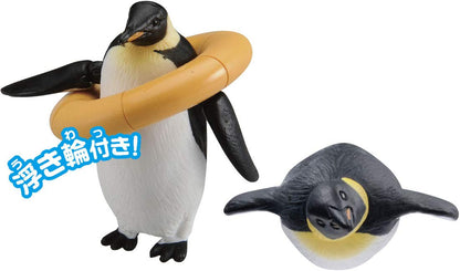TAKARA TOMY Ania As-11 Animal Adventure Emperor Penguin Floating Version- Japan Figure Store - #1 Bring To You The Best Japanese Goods