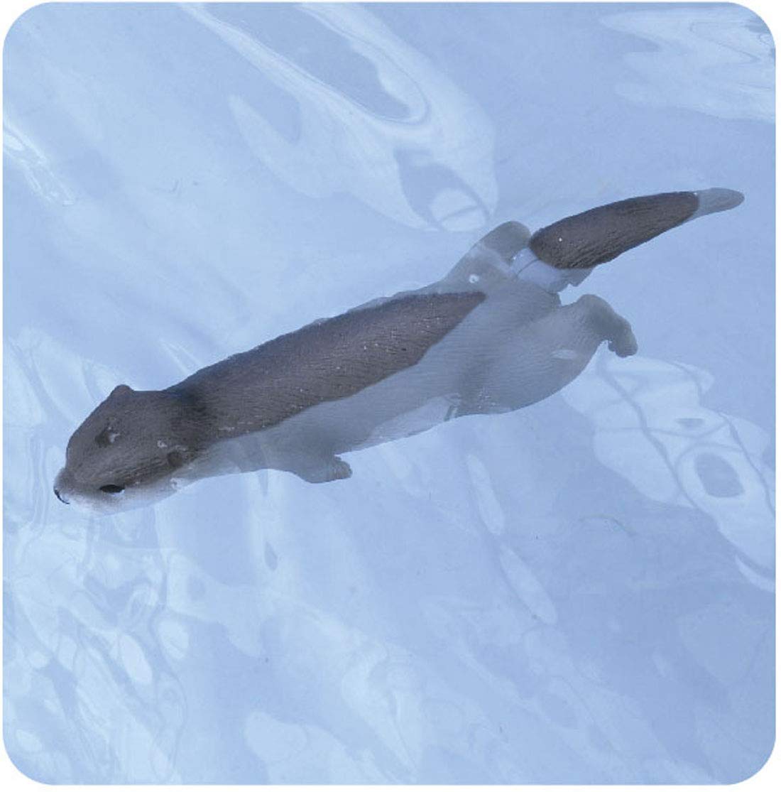 TAKARA TOMY Ania As-15 Animal Adventure Eurasian Otter Floating Version- Japan Figure Store - #1 Bring To You The Best Japanese Goods