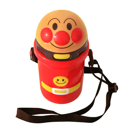 400Ml Lec Anpanman Die-Cut Water Bottle With Straw (New Model) - Japan- Japan Figure Store - #1 Bring To You The Best Japanese Goods