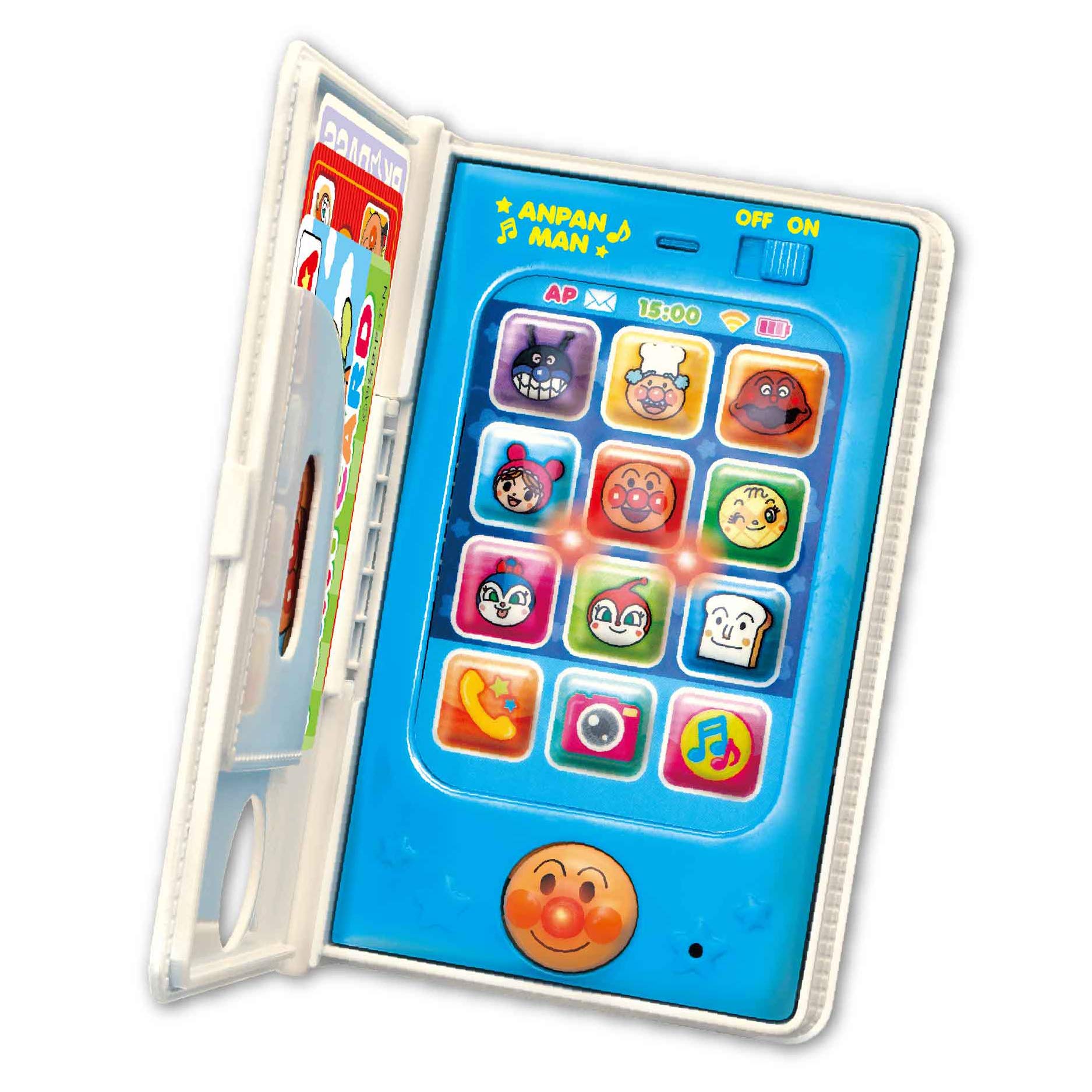 Joypalette Anpanman Notebook Type Smartphone For Ages 3+ - Japan- Japan Figure Store - #1 Bring To You The Best Japanese Goods