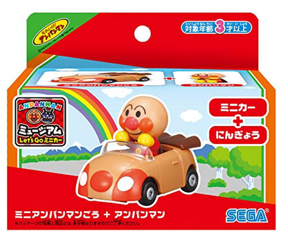 Anpanman Museum Let'S Go Mini Car Anpanman- Japan Figure Store - #1 Bring To You The Best Japanese Goods