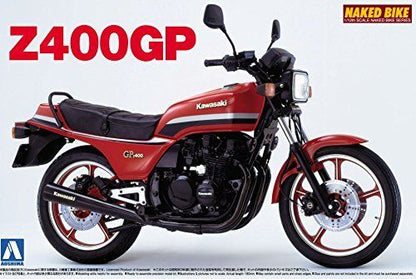 Aoshima 1/12 Bike Kawasaki Z400gp Plastic Model Kit