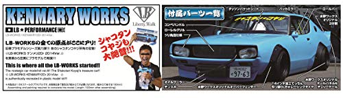 Aoshima 1/24 Lb Works Skyline C110 2dr 2014 Ver. Plastic Model Kit
