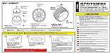 Aoshima 1/24 Ssr Executor Cv01 19 Inch Accessory