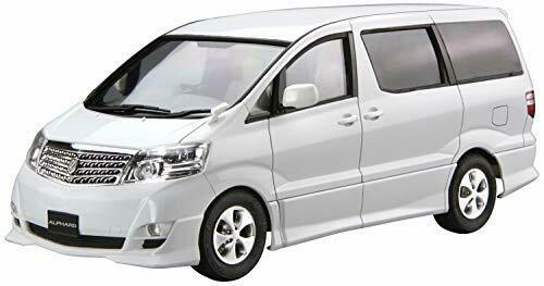 Aoshima 1/24 Toyota Nh10w Alphard G/v Ms/as '05 Plastic Model Kit