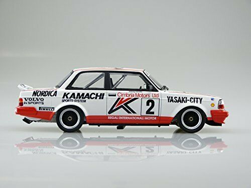 Aoshima 1/24 Volvo 240 Turbo '86 Macau Guia Race Winner Plastic Model Kit