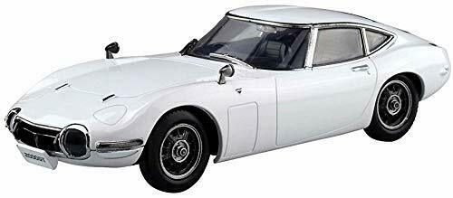 Aoshima 1/32 The Snap Kit Series Toyota 2000gt Pegasus White Painted Kit
