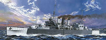 Aoshima 1/700 British Heavy Cruiser Hms Cornwall Kit