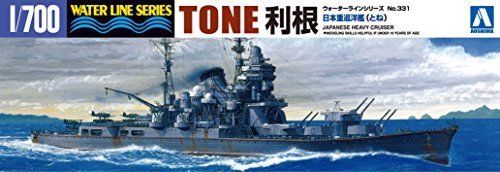 Aoshima 1/700 Japanese Navy Cruiser Tone Plastic Model Kit