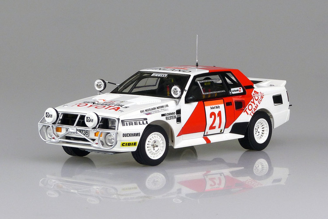 Aoshima Bunka Kyozai 1/24 Beemax Series No.4 Toyota Celica Ta64 1985 Safari Rally Specification Plastic Model- Japan Figure Store - #1 Bring To You The Best Japanese Goods
