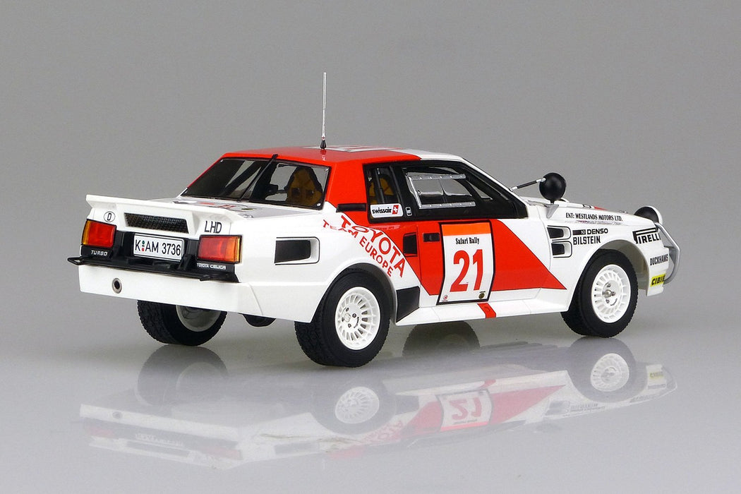 Aoshima Bunka Kyozai 1/24 Beemax Series No.4 Toyota Celica Ta64 1985 Safari Rally Specification Plastic Model- Japan Figure Store - #1 Bring To You The Best Japanese Goods