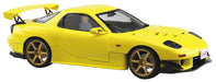 AOSHIMA 59555 Initial D Keisuke Takahashi Fd3S Rx-7 Project D Ver. W/ Driver 1/24 Scale Kit- Japan Figure Store - #1 Bring To You The Best Japanese Goods