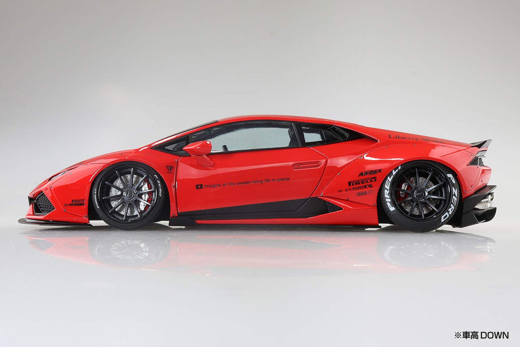 AOSHIMA Liberty Walk 1/24 Lamborghini Huracan Ver.1 Plastic Model- Japan Figure Store - #1 Bring To You The Best Japanese Goods
