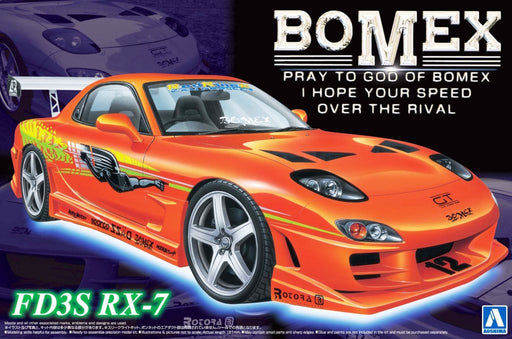 AOSHIMA - 05866 Mazda Rx-7 - Fd3S Bomex Version 1/24 Scale Kit- Japan Figure Store - #1 Bring To You The Best Japanese Goods